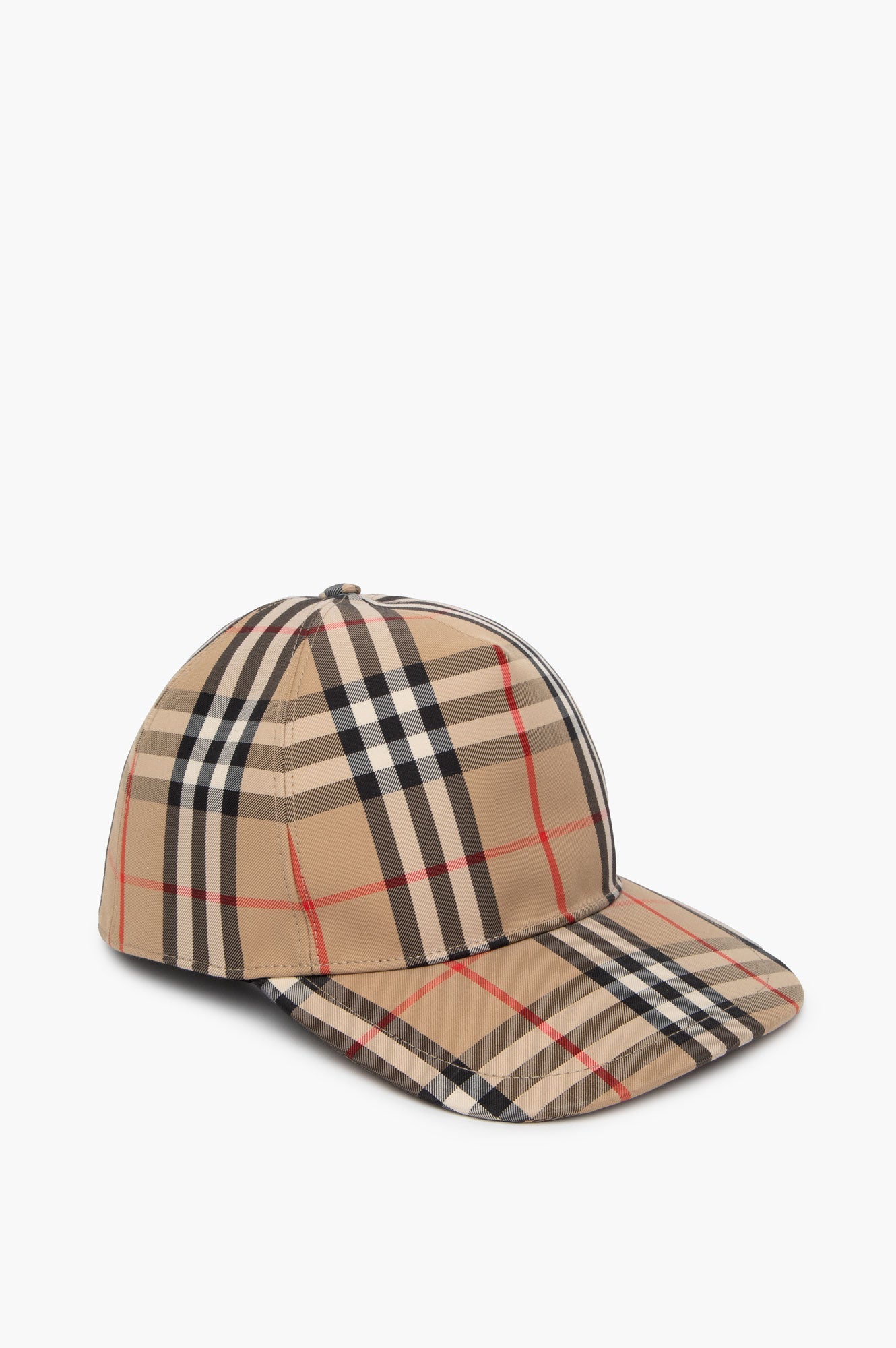 Burberry Nova Check Baseball Cap Size Small