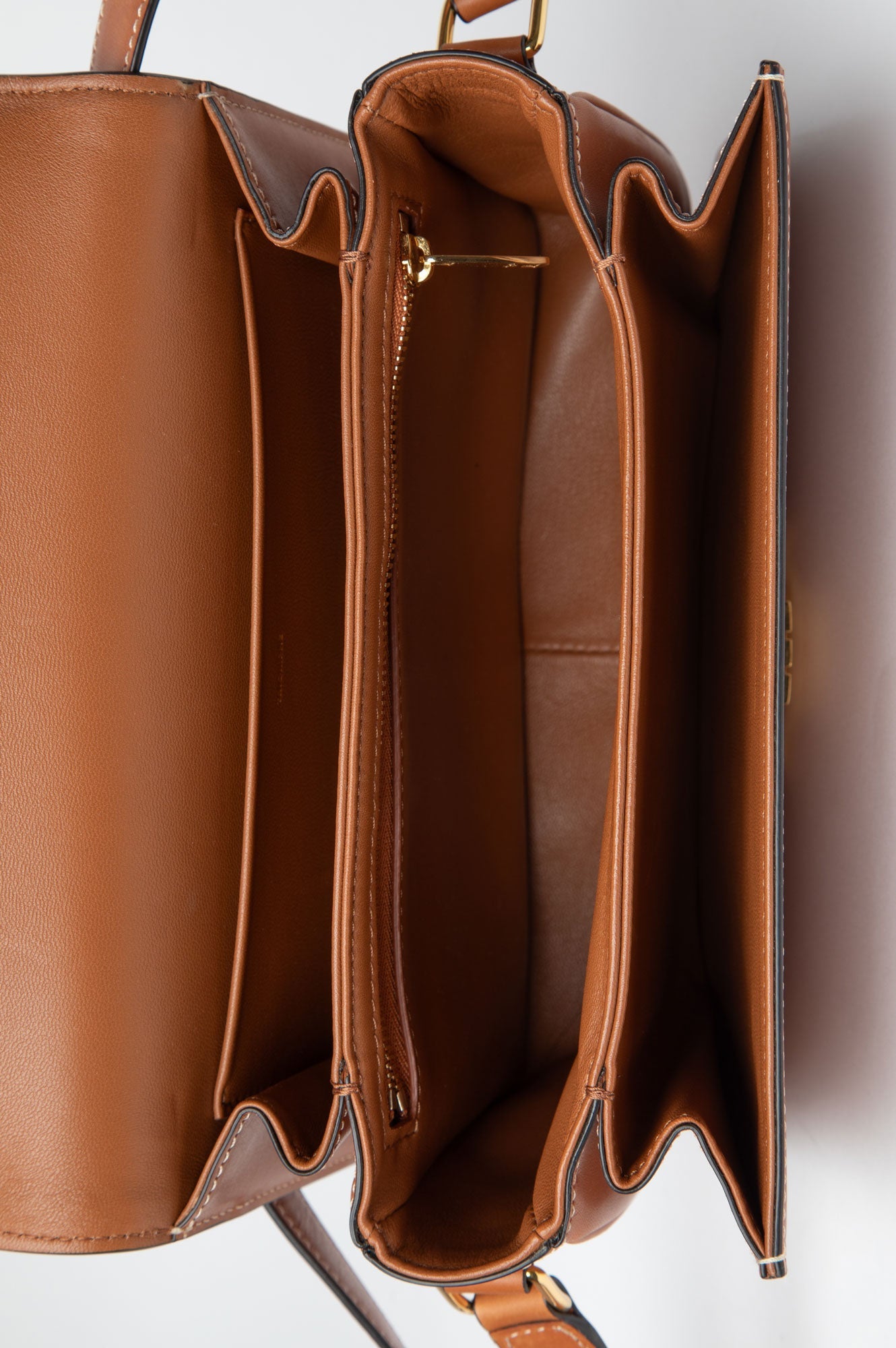 Celine Brown Classique Triomphe Calfskin Bag