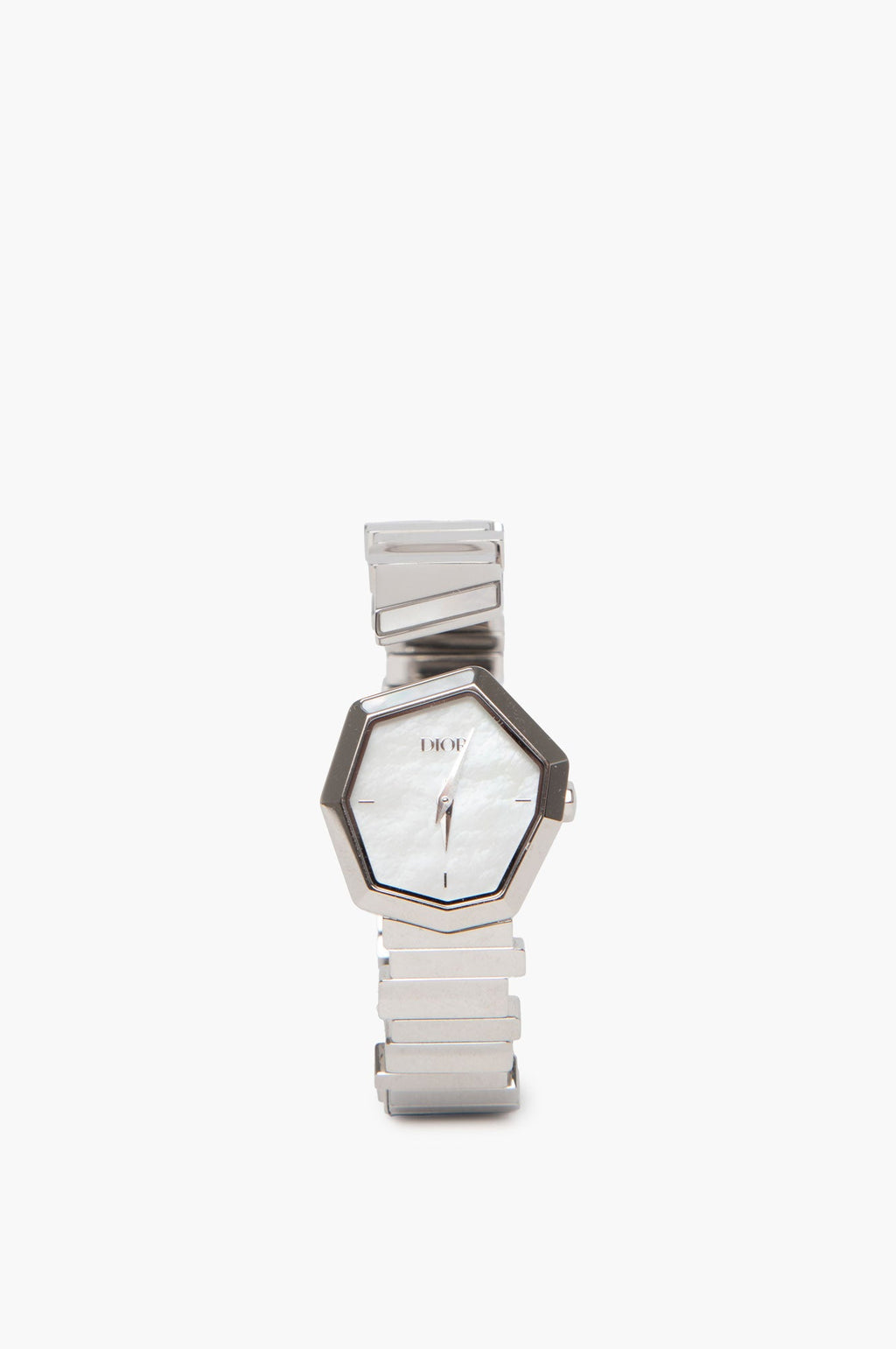 Christian Dior Silver Mother of Pearl Dial Watch
