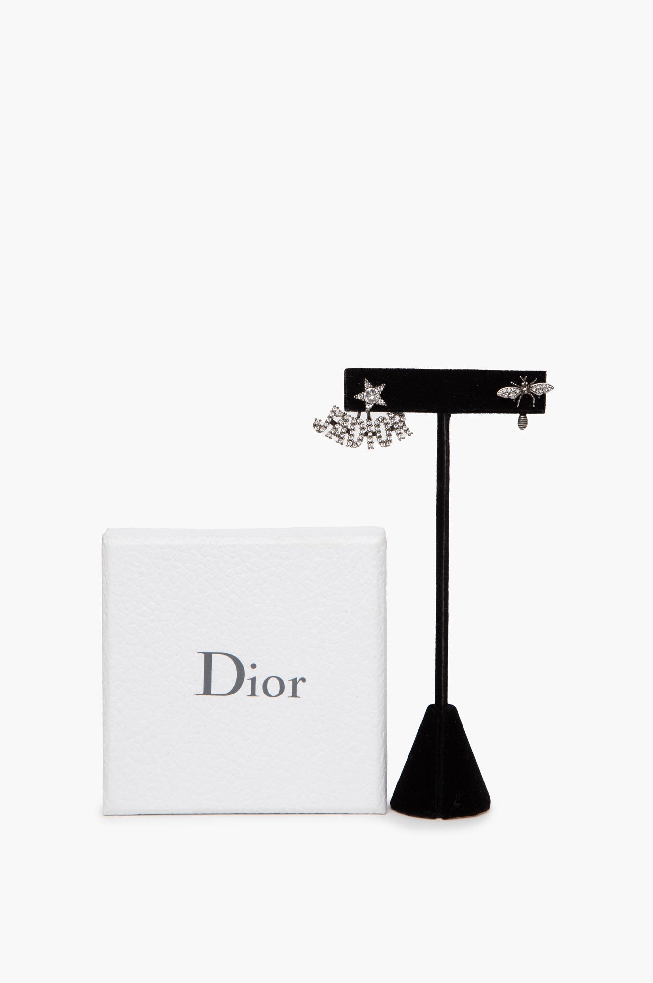 Dior Crystal J'Adior Bee Earrings