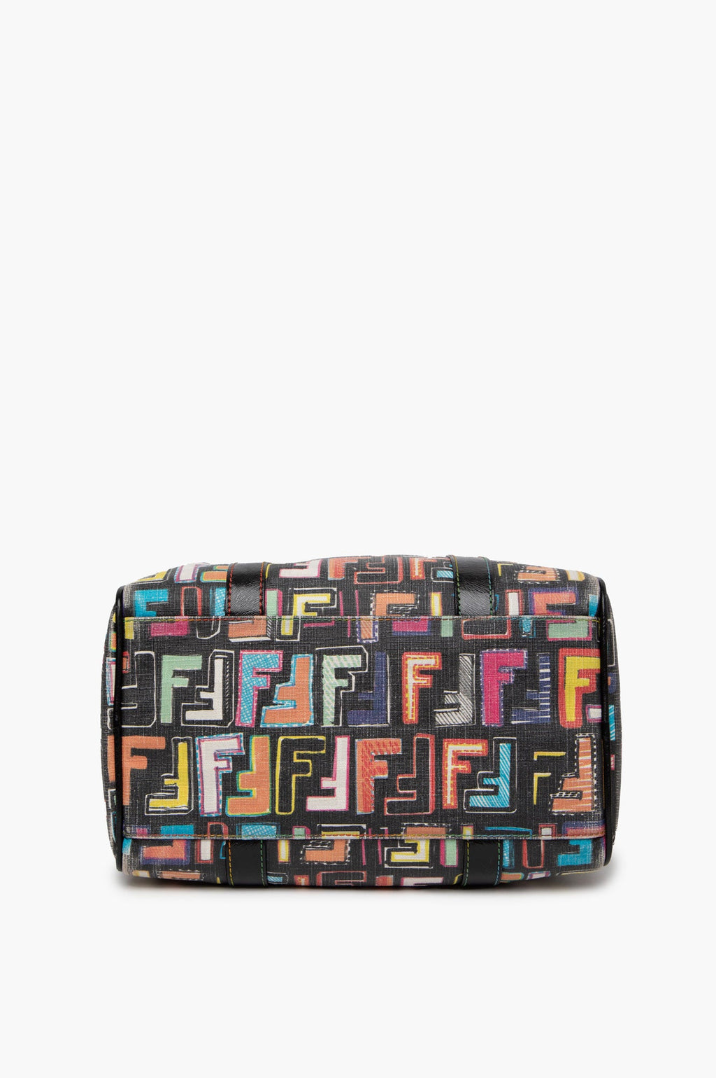 Fendi Rainbow  Zucca Spalmati ' Forever' With Strap