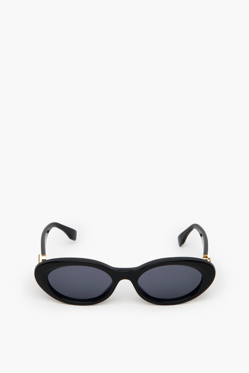 Fendi Black FF Diamonds FE40140U Oval Sunglasses