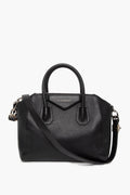 Givenchy Black Leather Small Antigona Bag