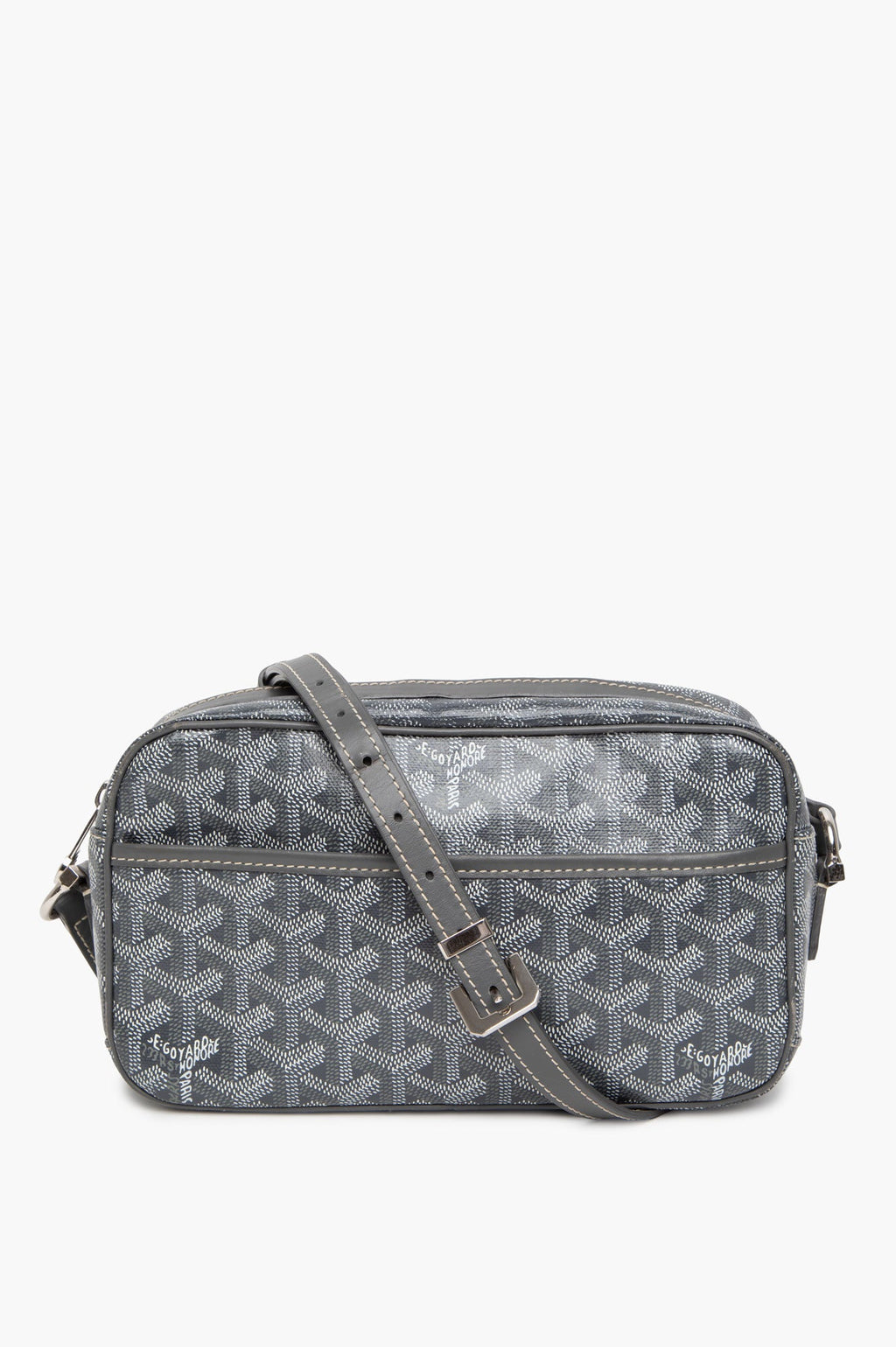 Goyard Grey Goyardine Cap Vert PM Bag