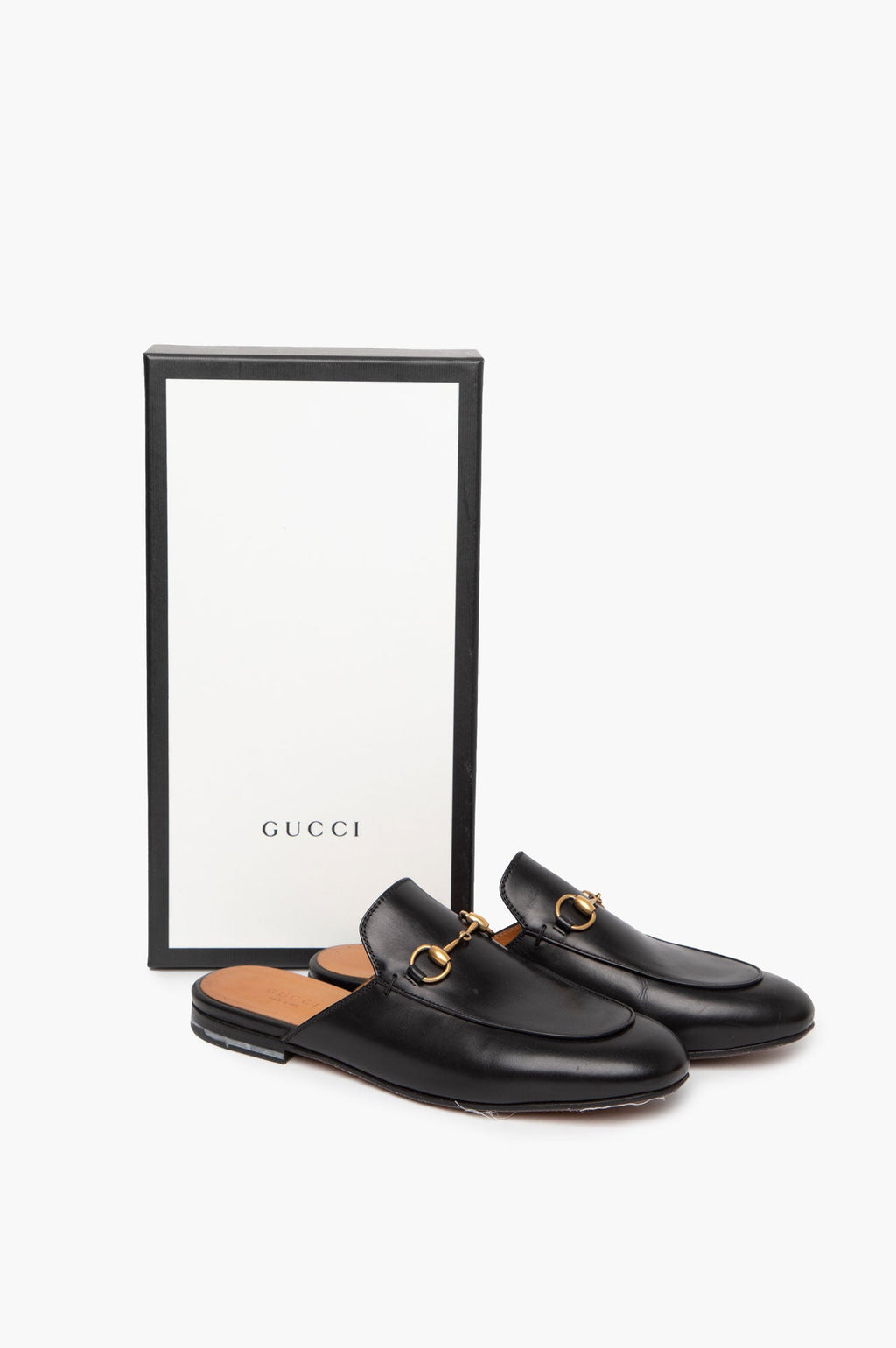 Gucci Princetown Mules Black Size 37