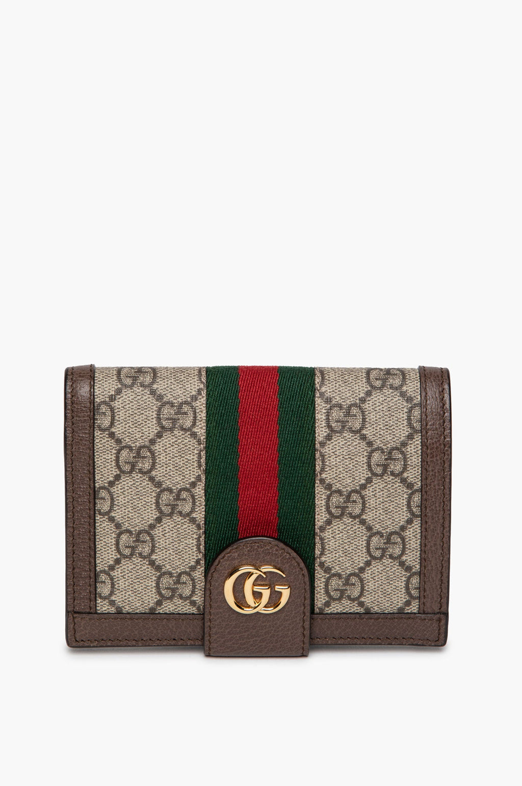 Gucci Snap Closure Ophidia Passport Case