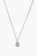Gucci Sterling Silver Interlocking G Pendant Necklace