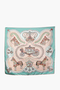 Hermès Claudia Stuhlhofer-Mayr Paperoles Silk Scarf 90