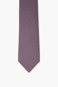 Hermès Pink Heavy Silk Twill H Obstacle 8 cm Cravate Tie