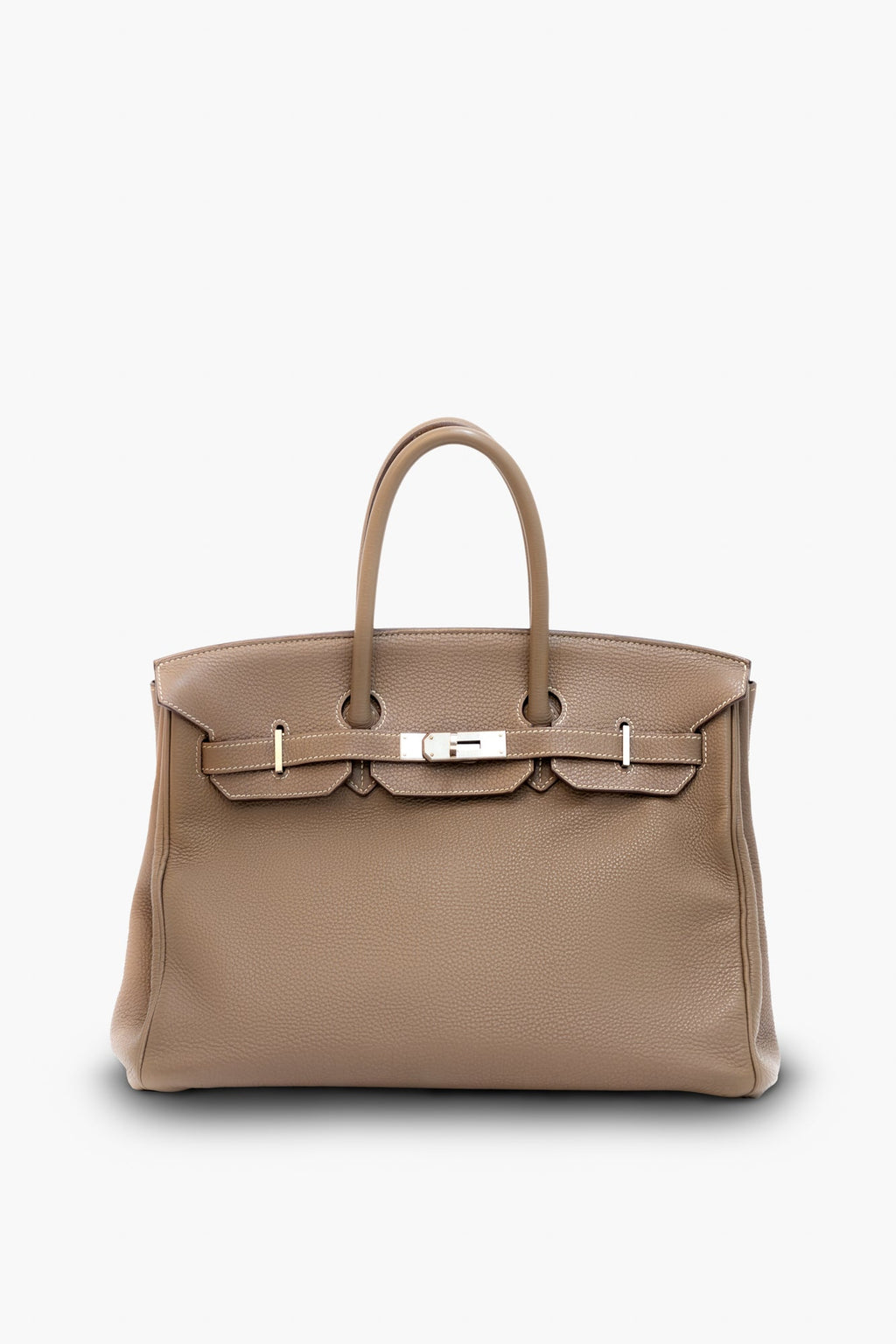 Hermes Taupe Birkin 35 Togo Leather