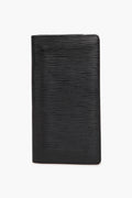 Louis Vuitton Black Epi Brazza Wallet