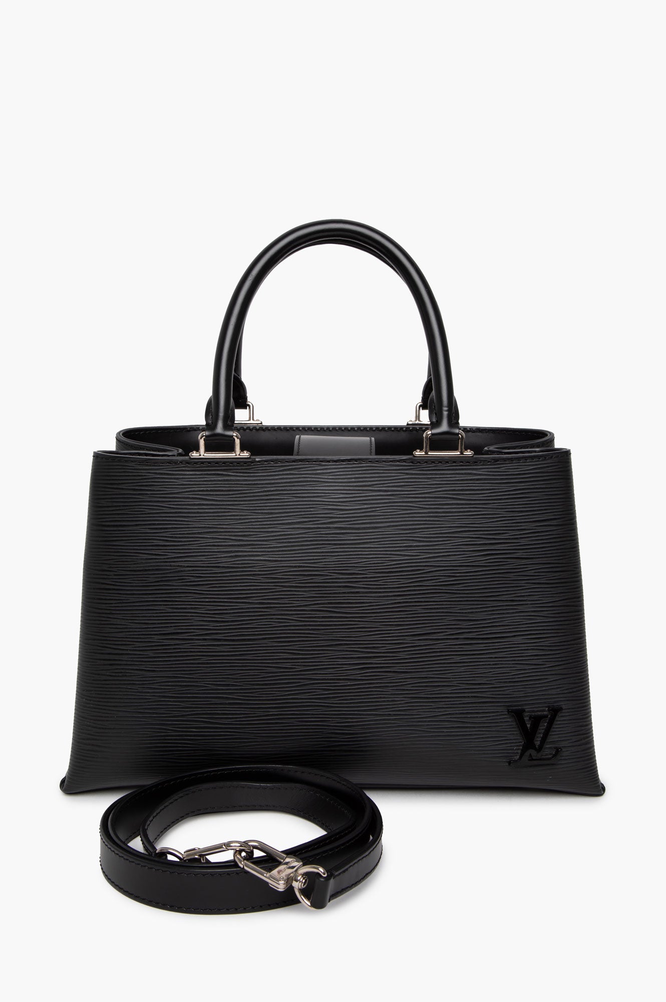 Louis Vuitton Black Epi Leather PM Kleber Bag