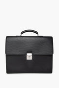Louis Vuitton Black Epi Leather Robusto Briefcase