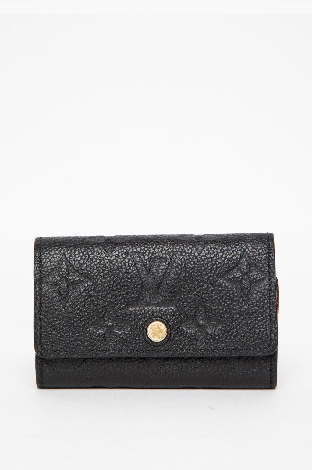 Louis Vuitton Black Empreinte Multicles 6 Key Case