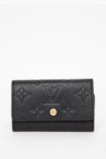 Louis Vuitton Black Empreinte Multicles 6 Key Case