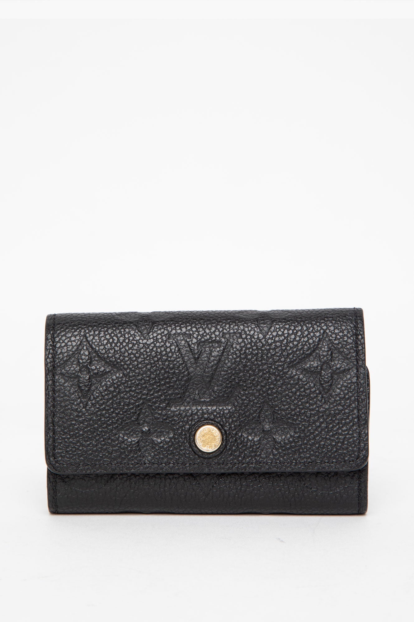 Louis Vuitton Black Empreinte Multicles 6 Key Case
