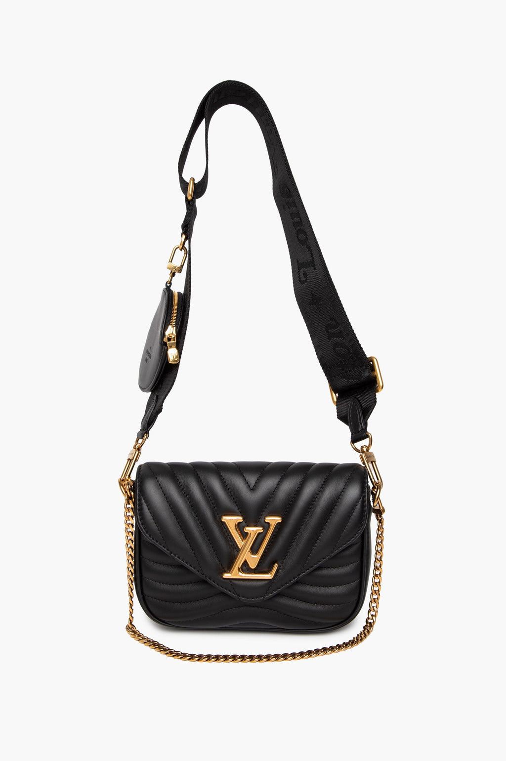 Louis Vuitton Black New Wave Crossbody Bag