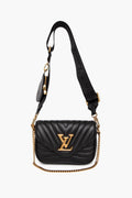 Louis Vuitton Black New Wave Crossbody Bag