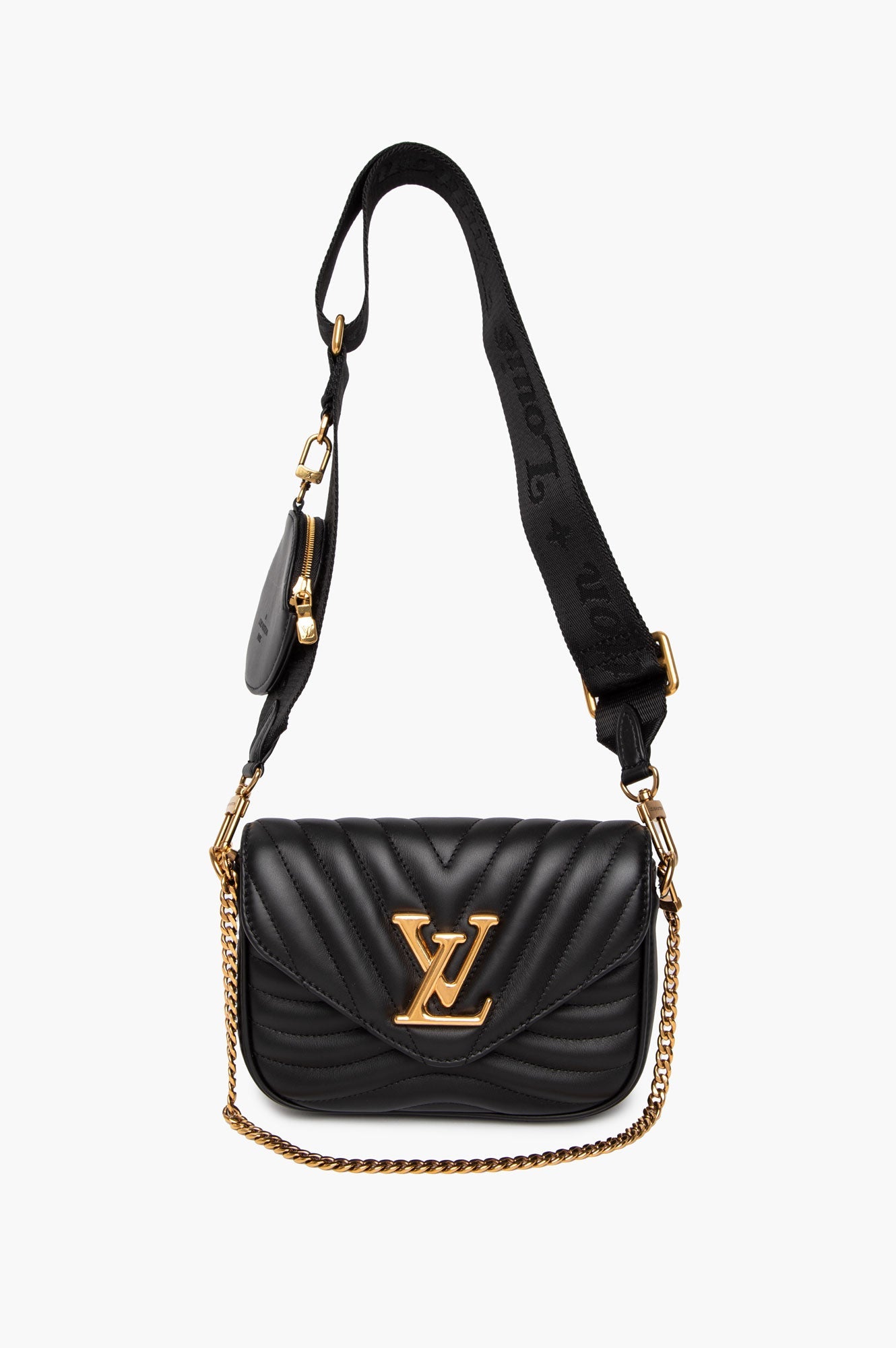 Louis Vuitton Black New Wave Crossbody Bag