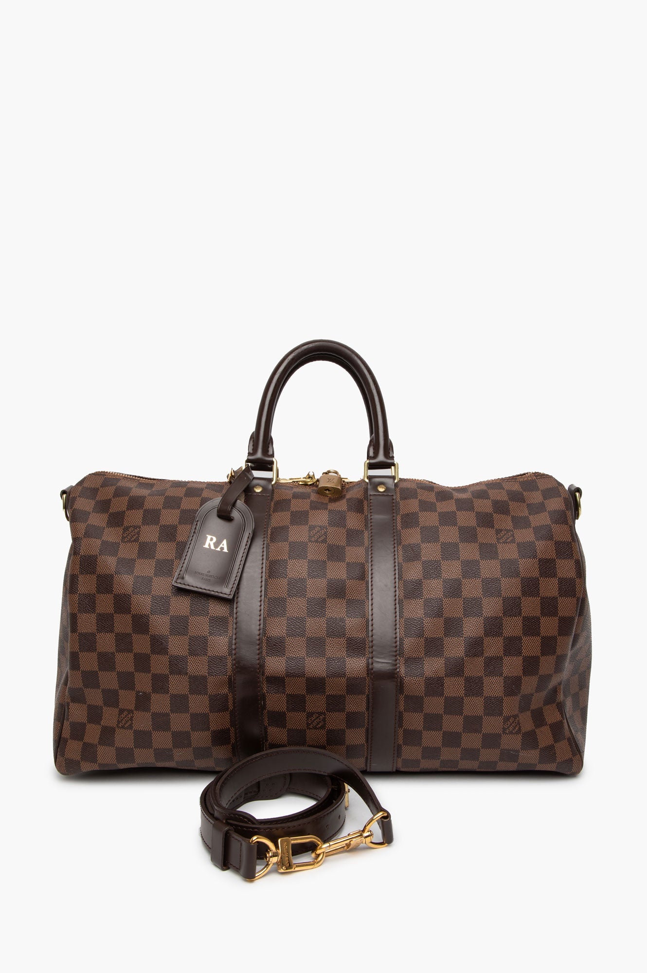 Louis Vuitton Damier Ebene Keepall Bandoulière 45