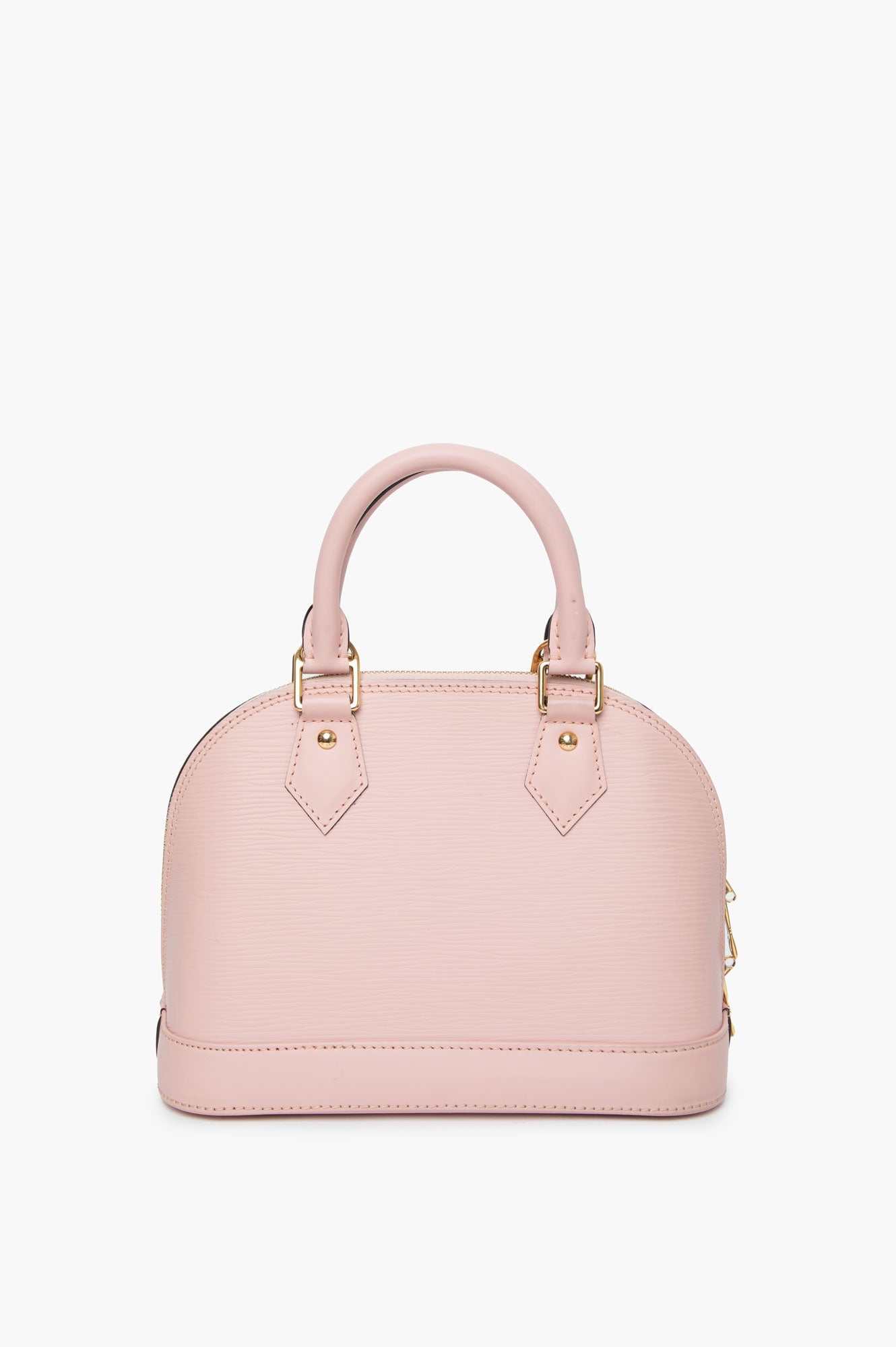 Louis Vuitton Epi Blooming Flowers Alma BB Rose Ballerine