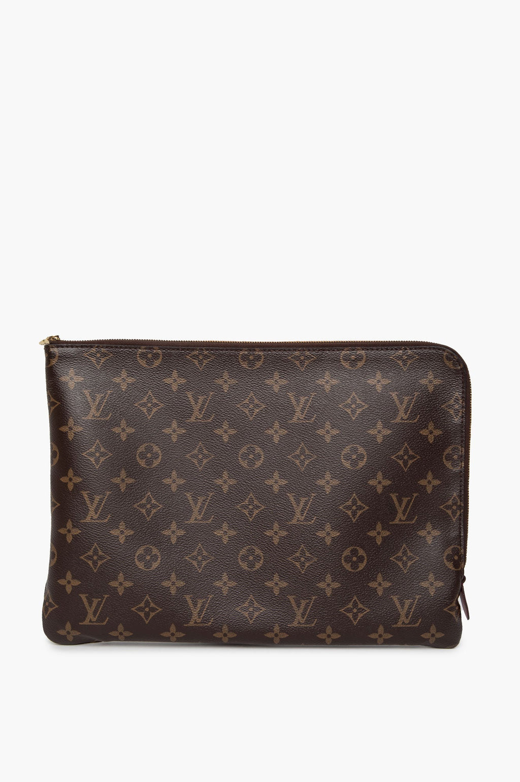 Louis Vuitton Monogram/Burgundy Etui Voyage MM Pouch