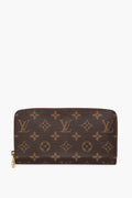 Louis Vuitton Monogram Zipper Long Wallet