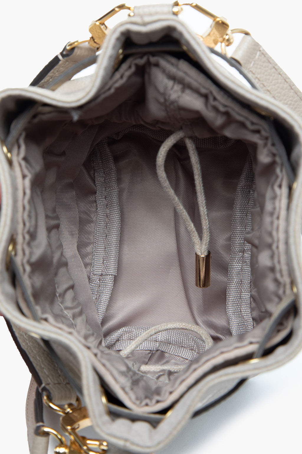 Louis Vuitton  Nano Noé Bicolore Tourterelle Creme Monogram Empreinte