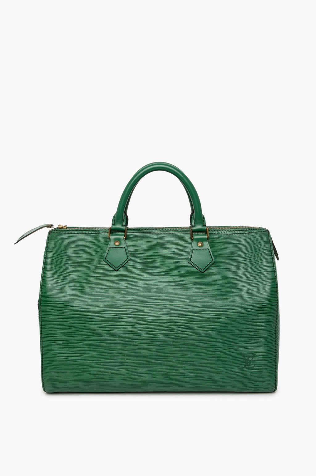 Louis Vuitton Vintage Borneo Green Epi Leather Speedy 30