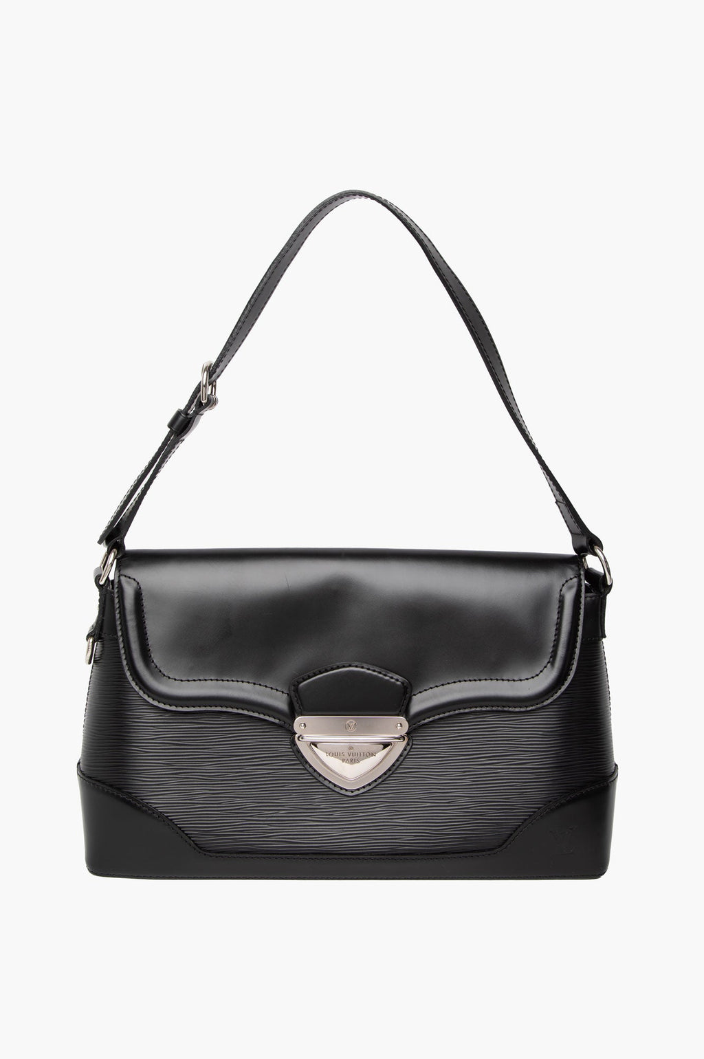 Louis Vutton Black Epi Bagatelle PM Shoulder Bag