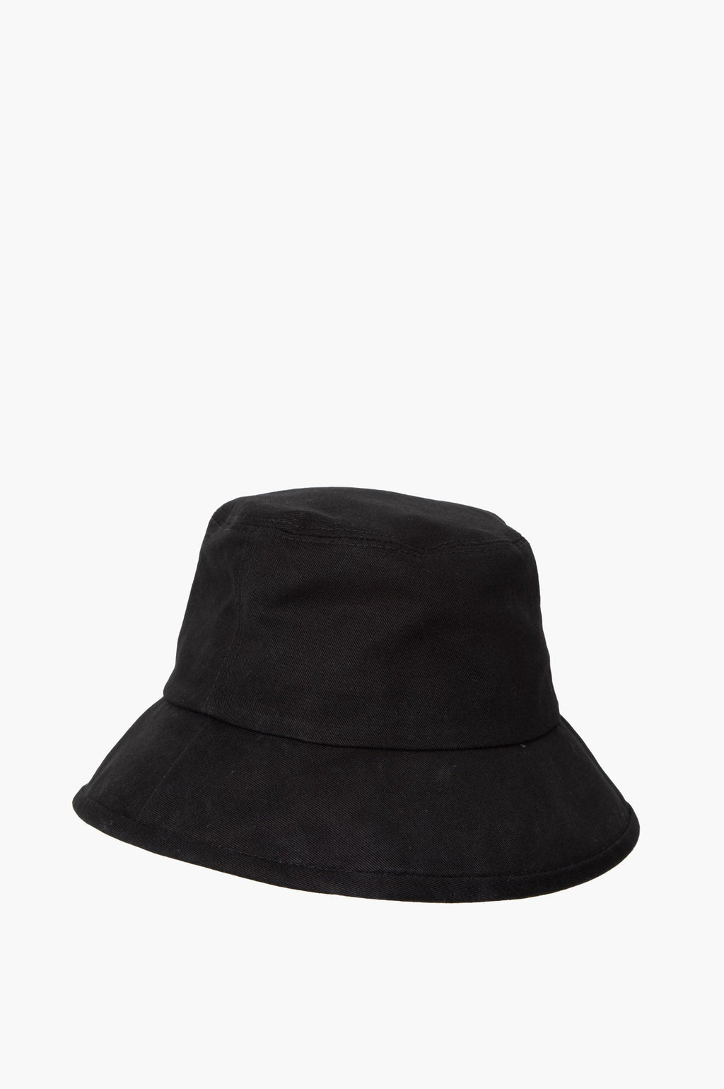 Gucci Black Cotton Logo Bucket Hat Size Medium