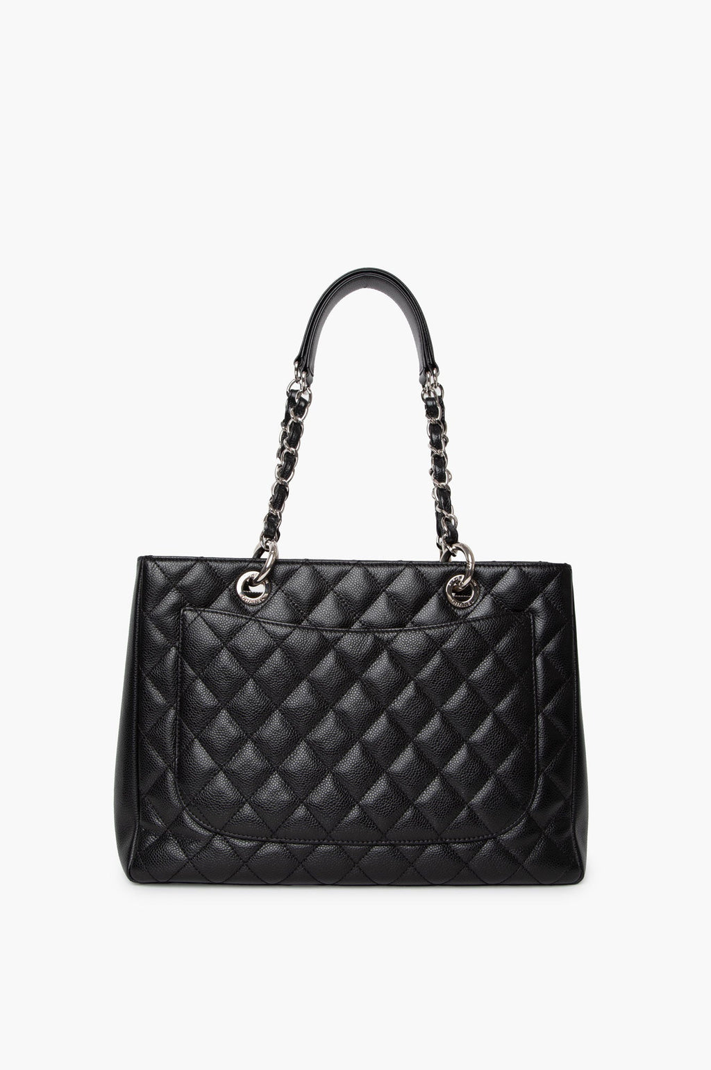Chanel Black Caviar GST Grand Shopping Tote Bag