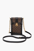 Louis Vuitton 2020 Leather Pochette Trunk Crossbody Bag