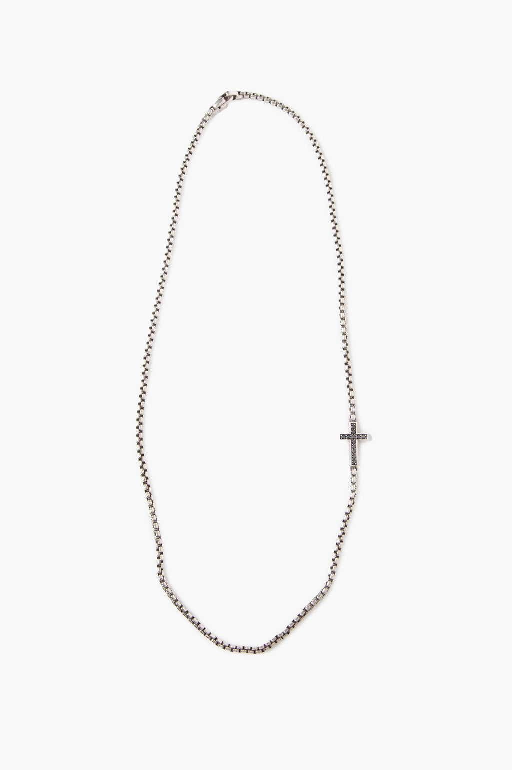 David Yurman Streamline® Cross Station Necklace 24"