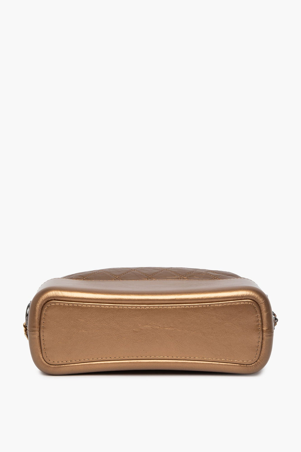 Chanel Bronze Metallic Aged Calfskin Medium Gabrielle Bag