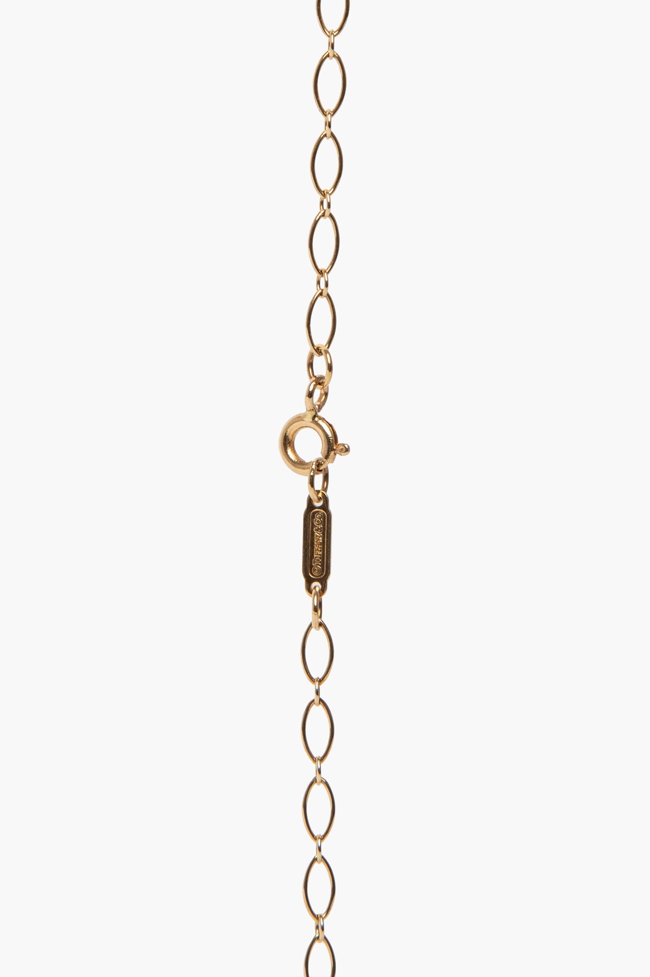 Tiffany & Co. 18K Gold & Sterling Silver Heart Keys Necklace