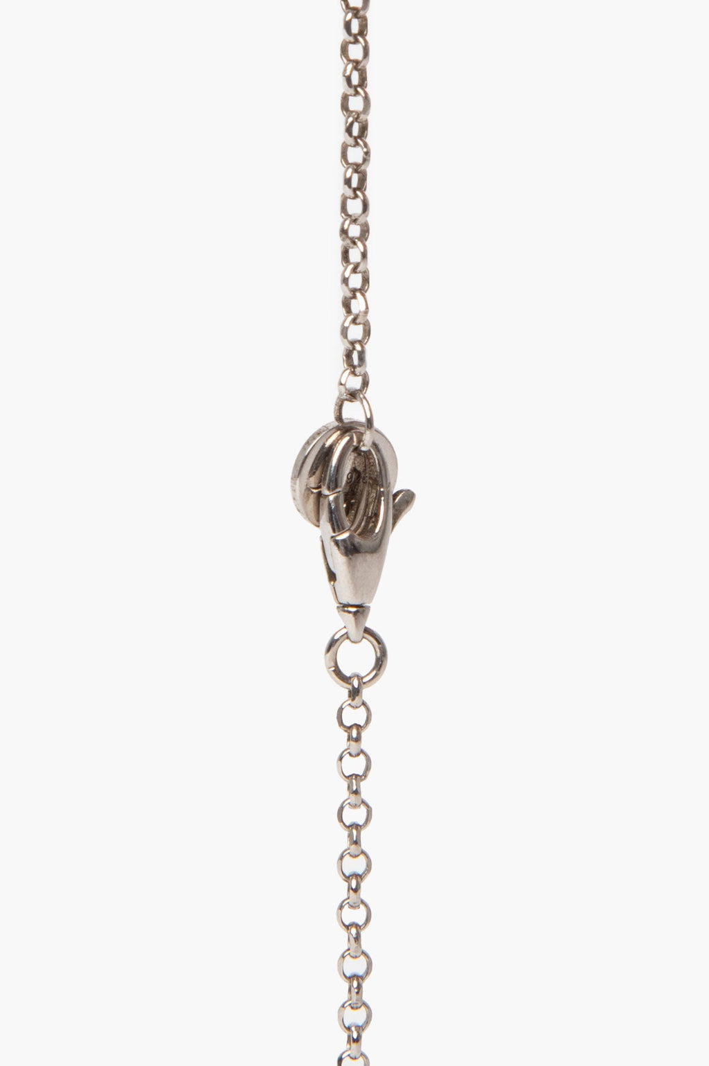 Gucci Sterling Silver Filigree Engraved Heart Pendant Necklace