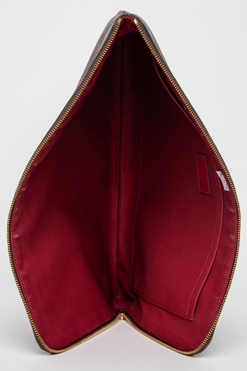 Louis Vuitton Monogram/Burgundy Etui Voyage MM Pouch