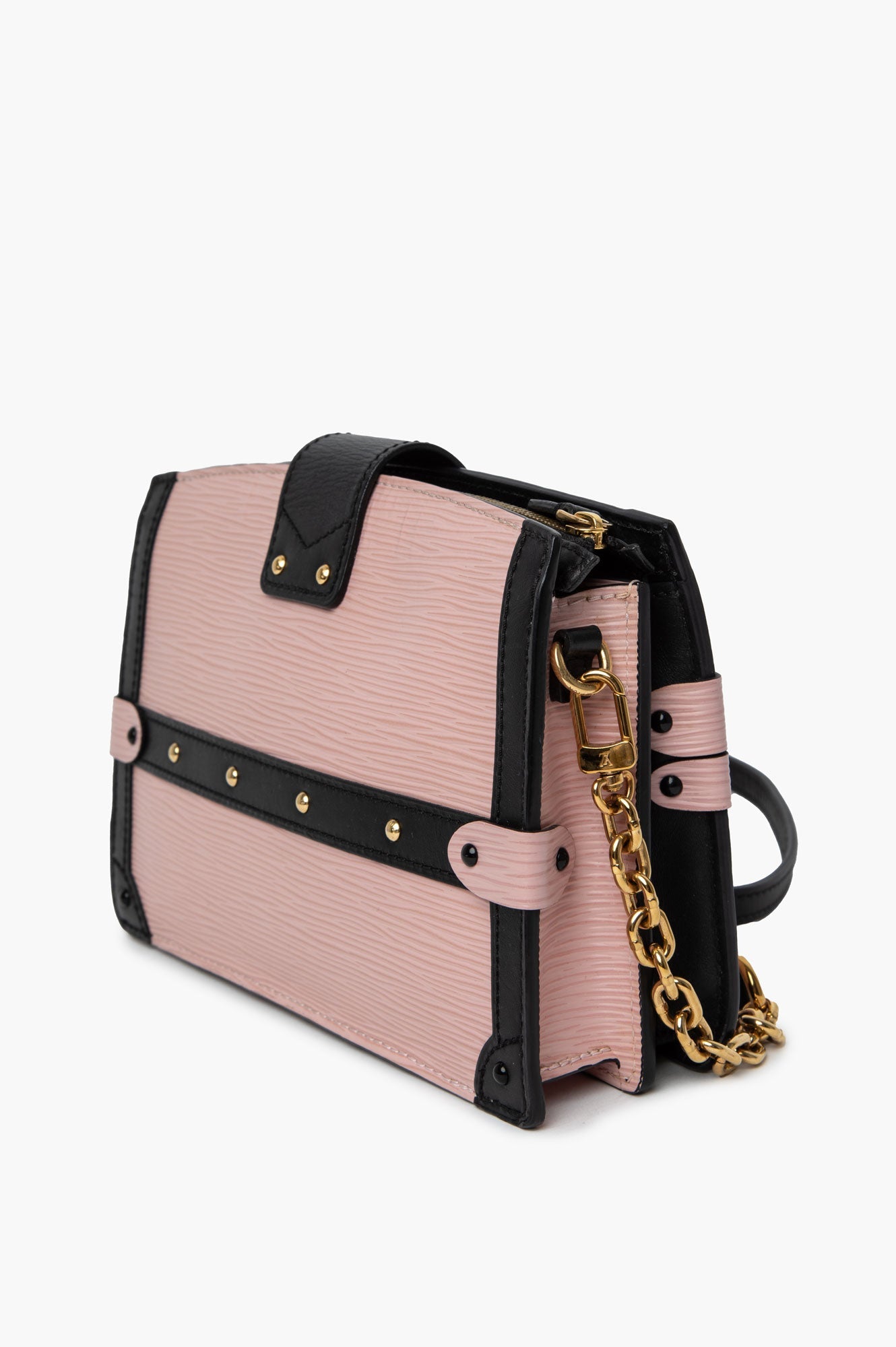 Louis Vuitton Rose Ballerine Epi Trunk Bag