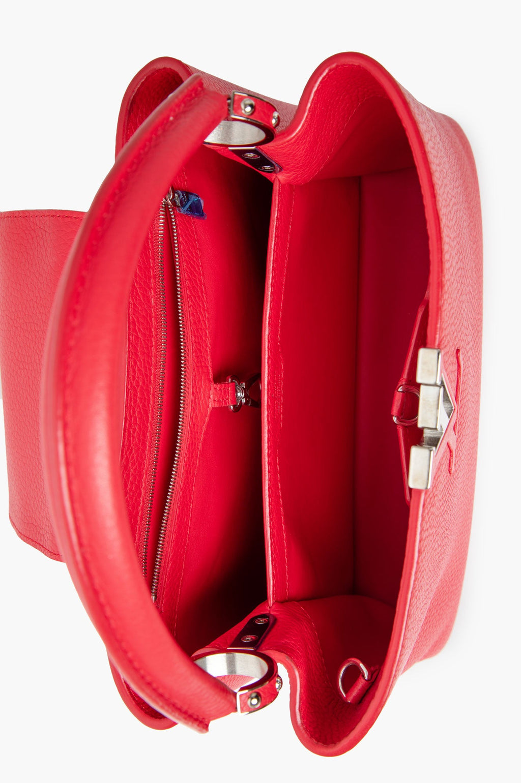 Louis Vuitton Taurillon Capucines PM Red