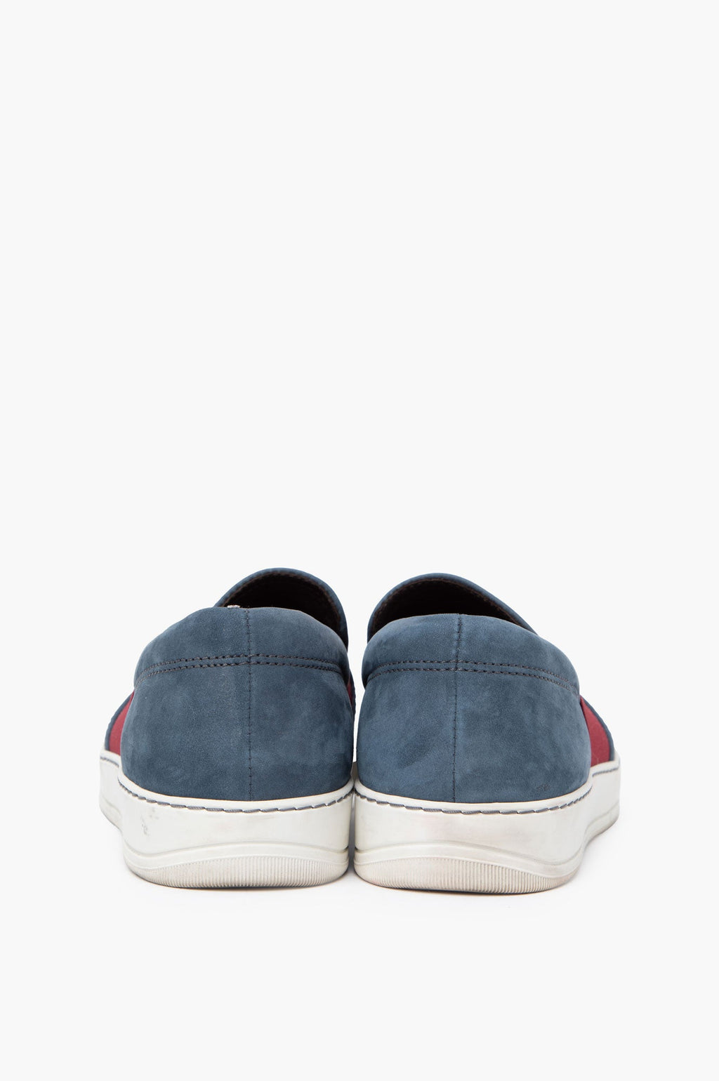 Lanvin Blue Suede Flats Size 7 Mens