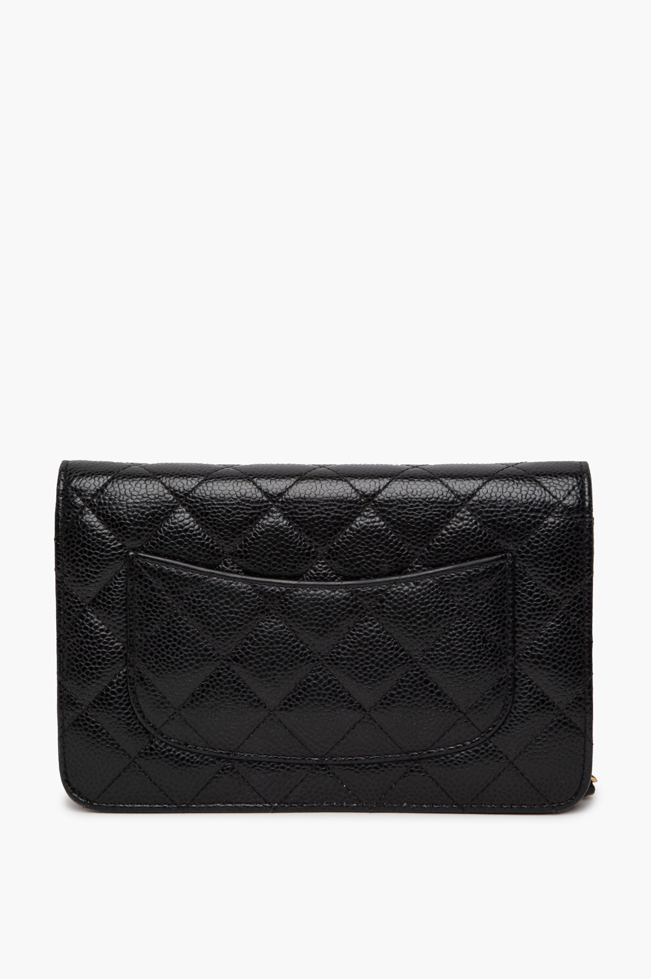 Chanel Black Caviar Wallet on Chain