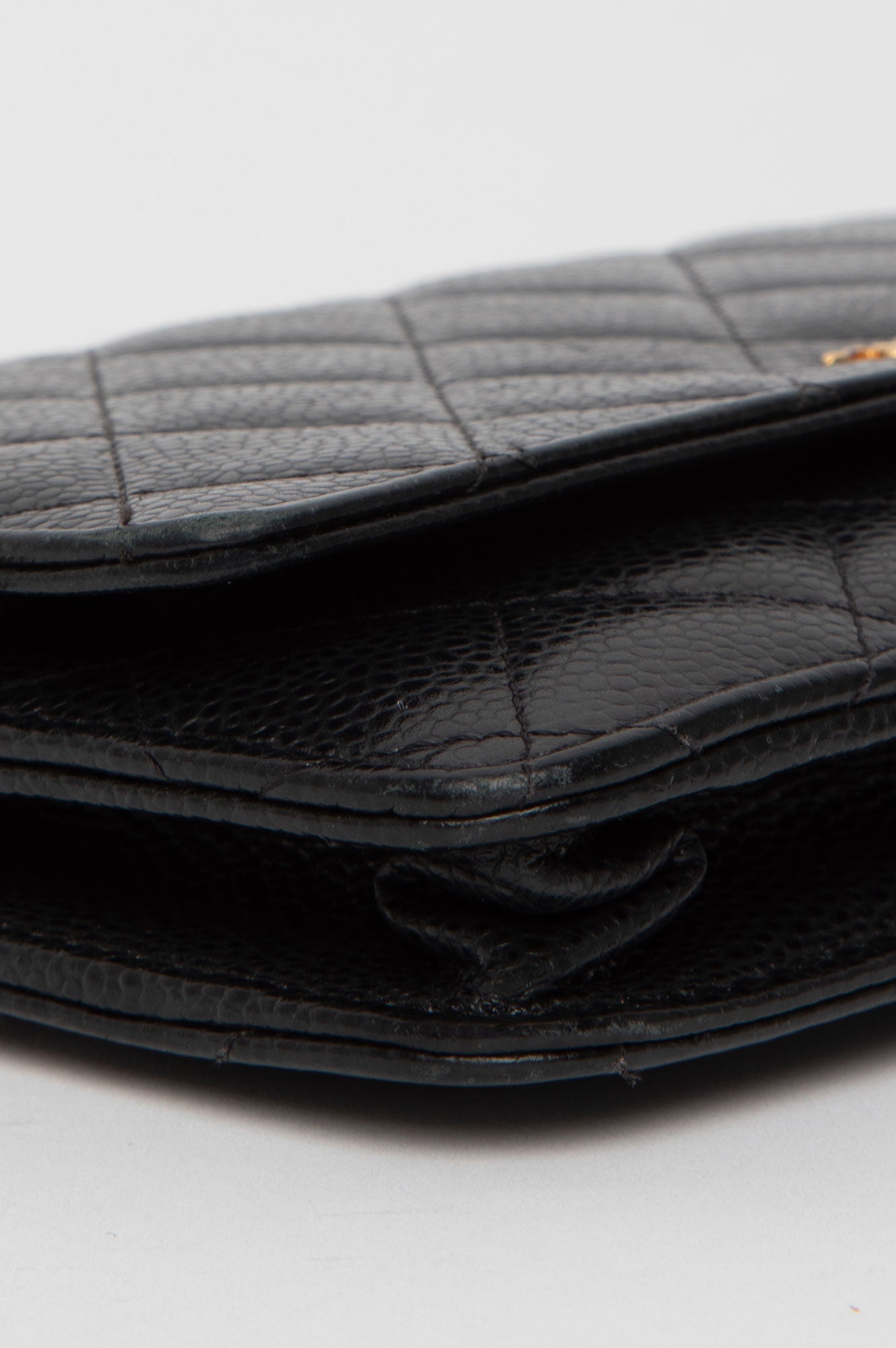 Chanel Black Caviar Wallet on Chain