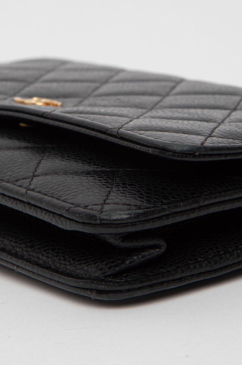 Chanel Black Caviar Wallet on Chain