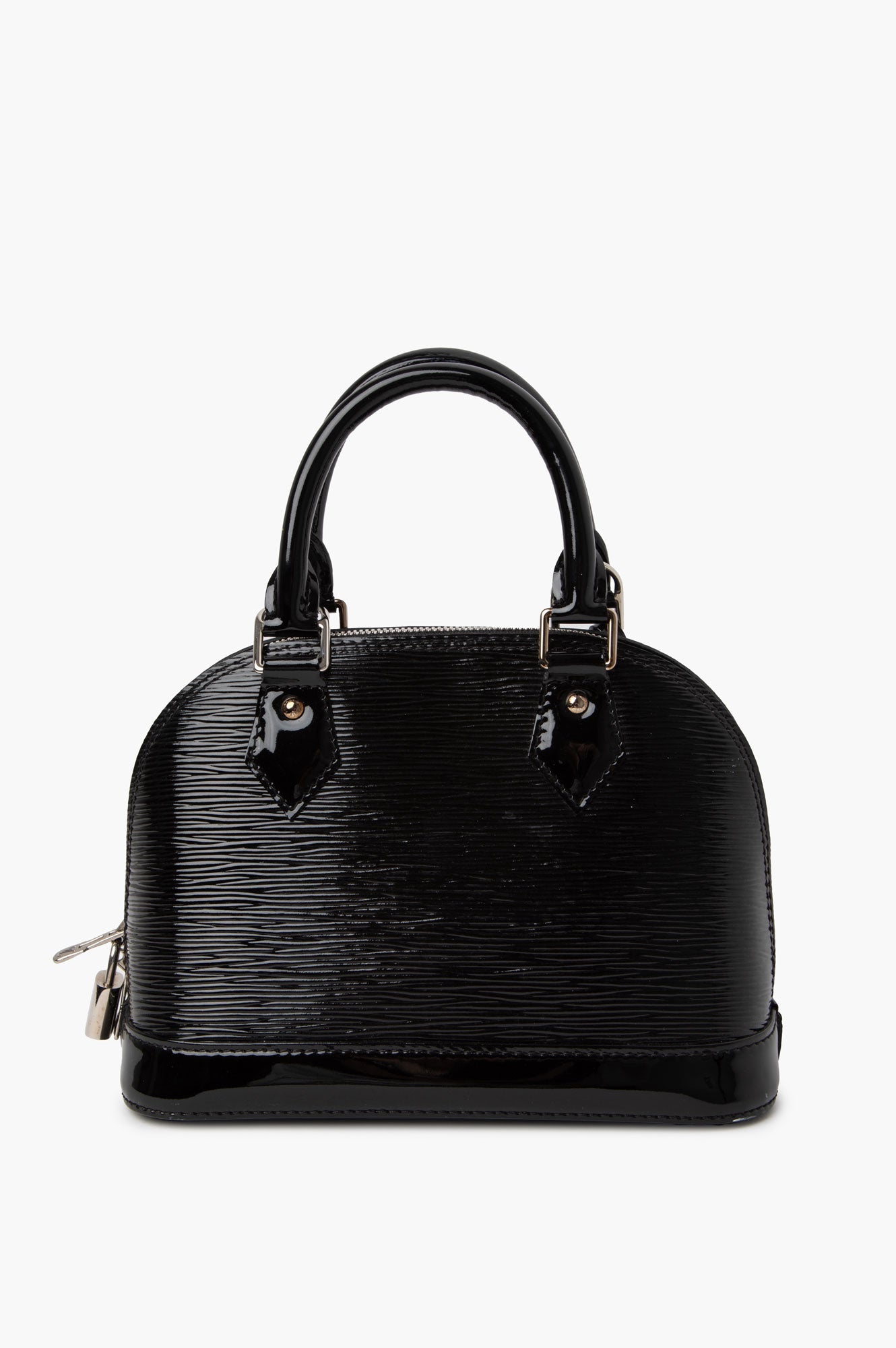 Louis Vuitton Black Electric Epi Alma BB