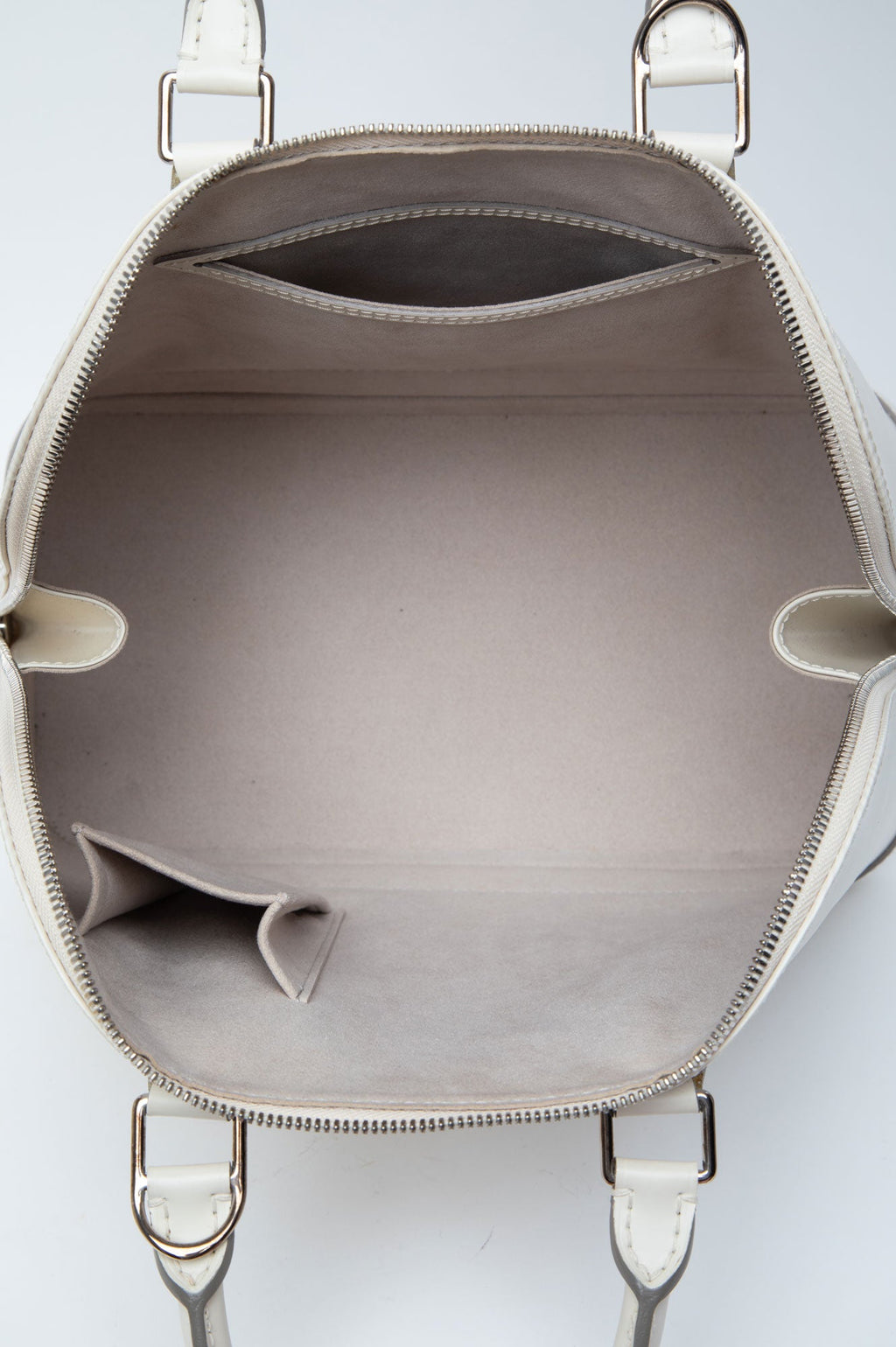 Louis Vuitton Cream Epi Alma PM