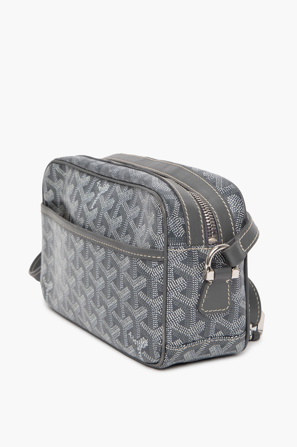 Goyard Grey Goyardine Cap Vert PM Bag