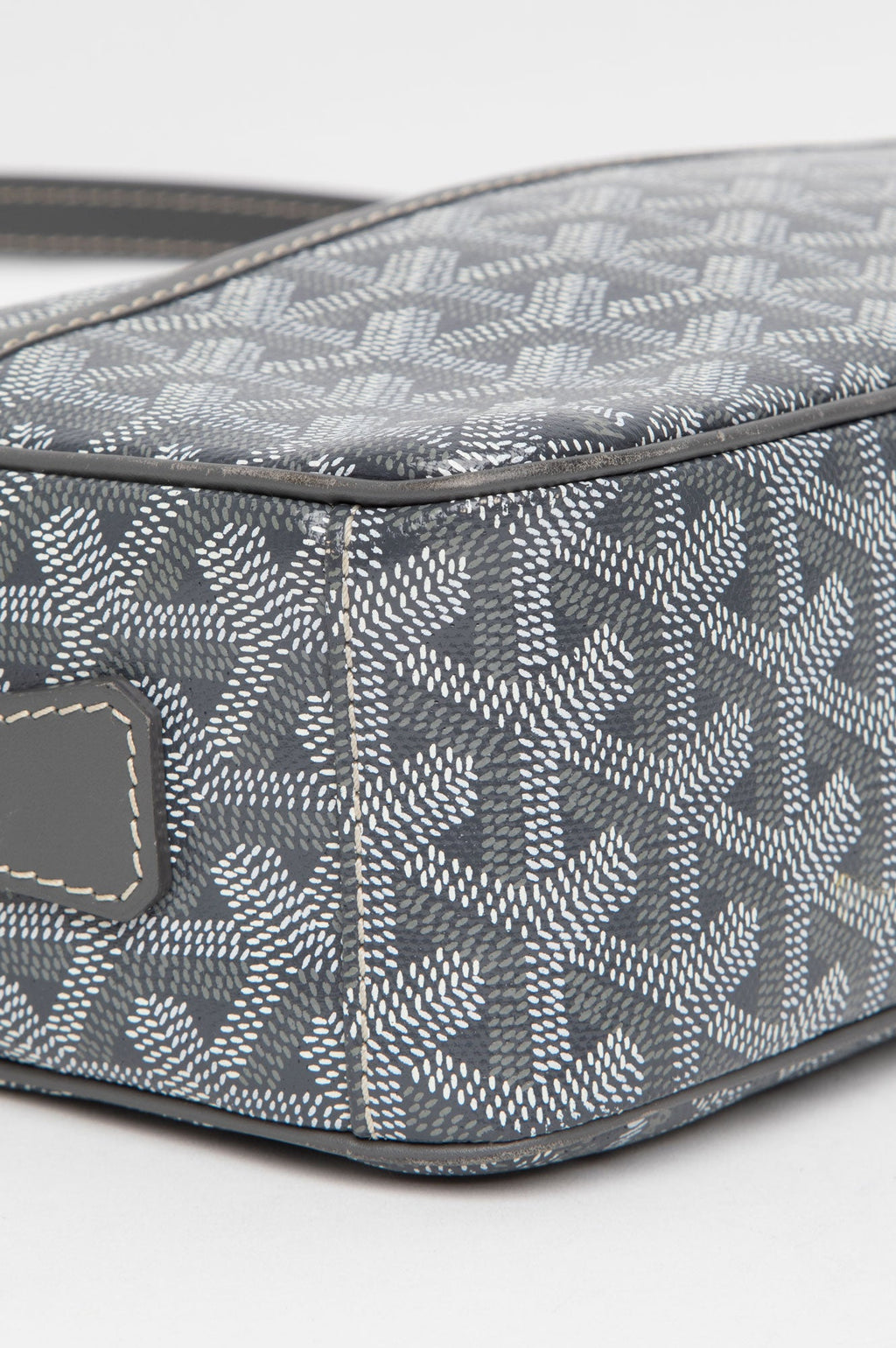 Goyard Grey Goyardine Cap Vert PM Bag