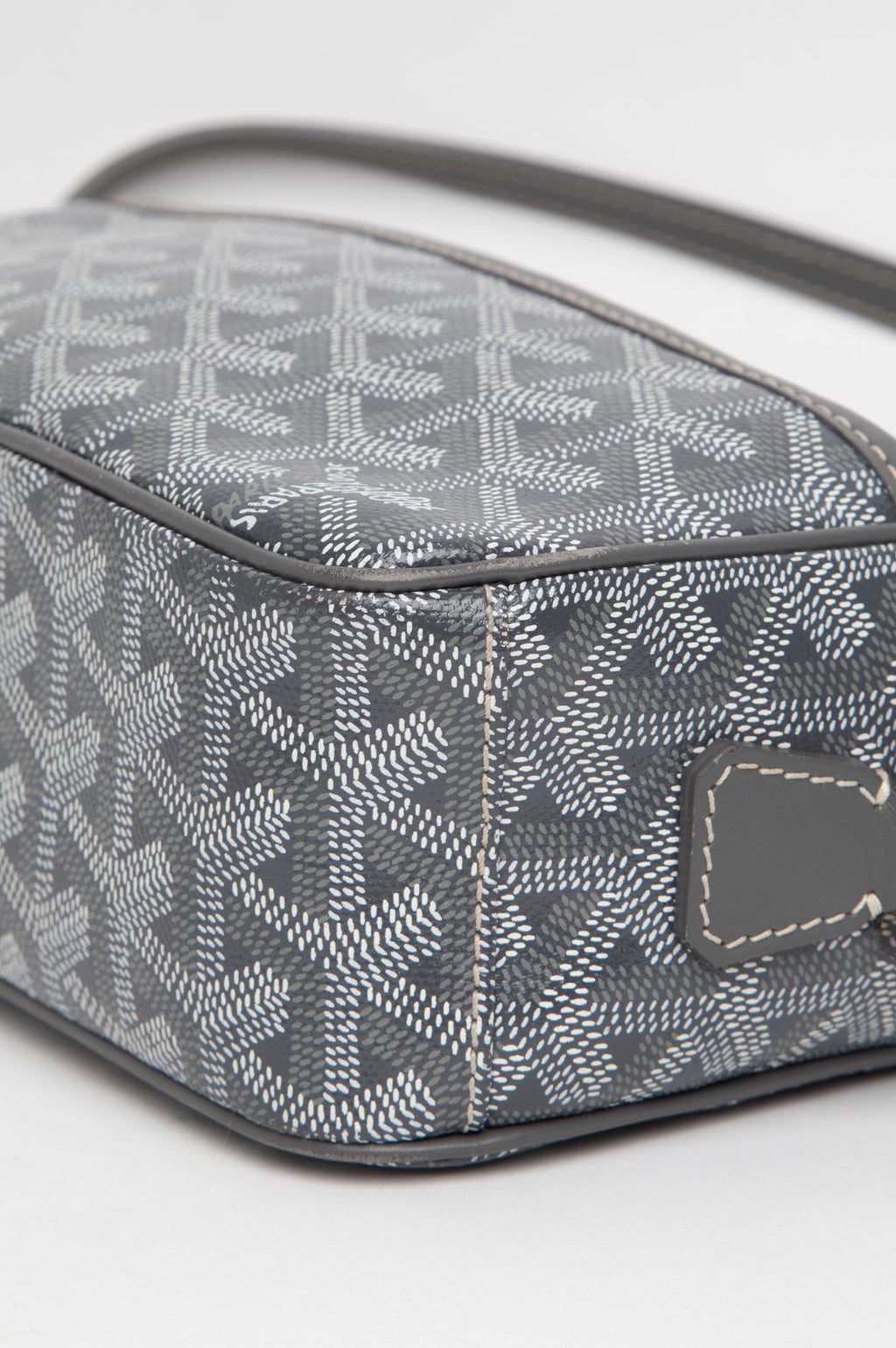 Goyard Grey Goyardine Cap Vert PM Bag