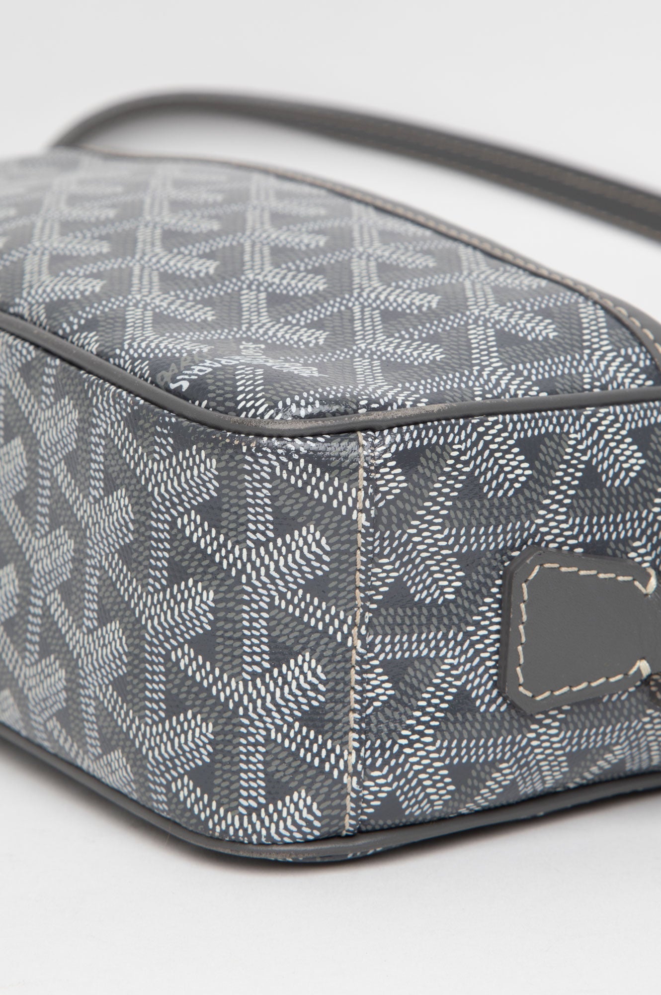 Goyard Grey Goyardine Cap Vert PM Bag